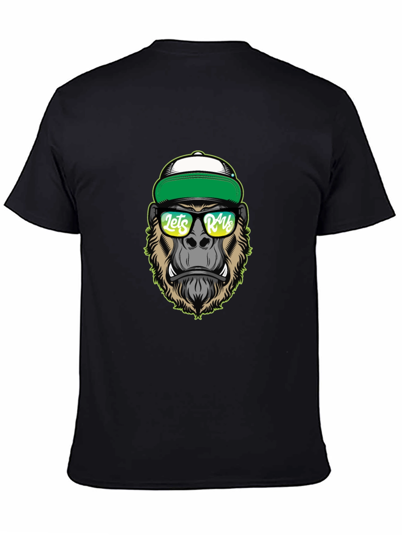 Cool Gorilla Graphic Tee - Lets Rage T-Shirt