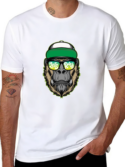 Cool Gorilla Graphic Tee - Lets Rage T-Shirt