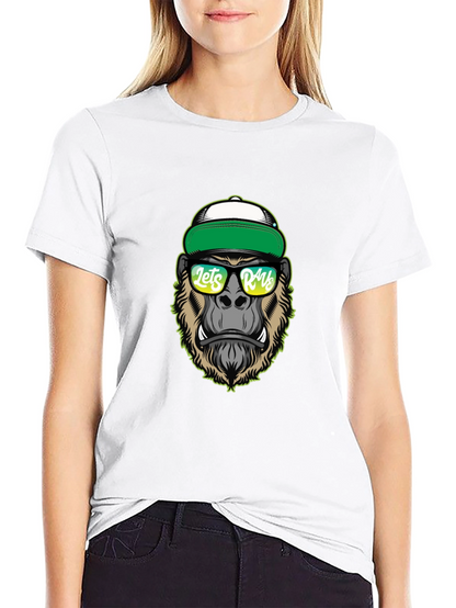 Cool Gorilla Graphic Tee - Lets Rage T-Shirt