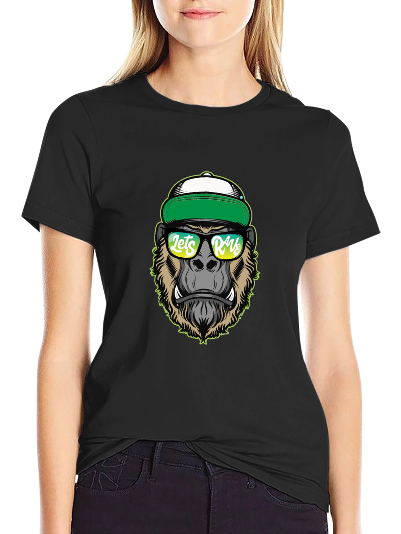 Cool Gorilla Graphic Tee - Lets Rage T-Shirt