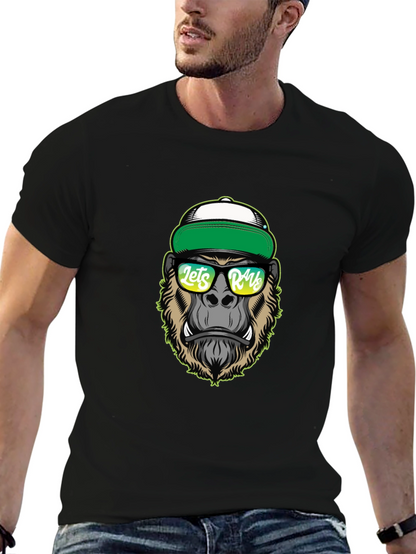 Cool Gorilla Graphic Tee - Lets Rage T-Shirt