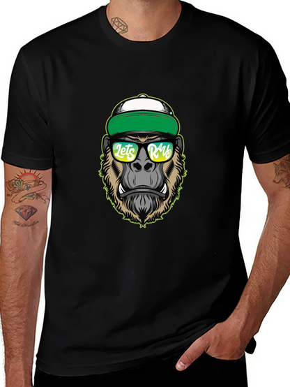 Cool Gorilla Graphic Tee - Lets Rage T-Shirt