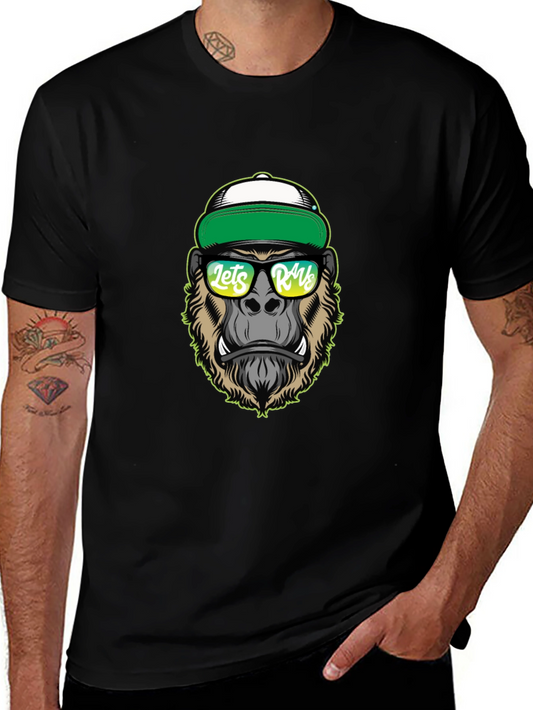 Cool Gorilla Graphic Tee - Lets Rage T-Shirt