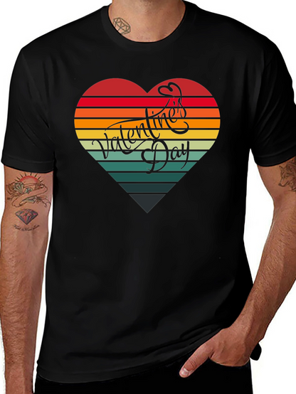 Valentines Day Heart Graphic Tee