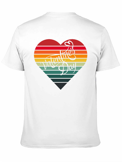 Valentines Day Heart Graphic Tee