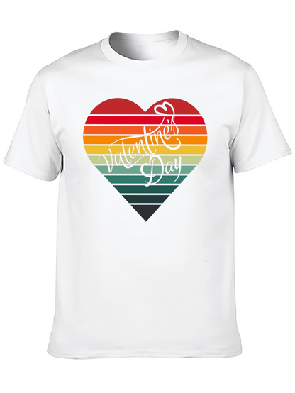 Valentines Day Heart Graphic Tee