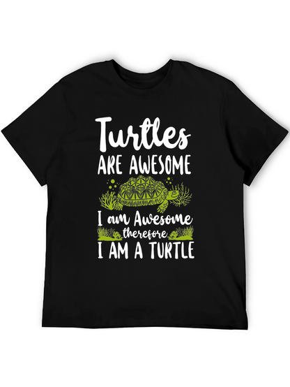 Turtles are Awesome Graphic T-Shirt