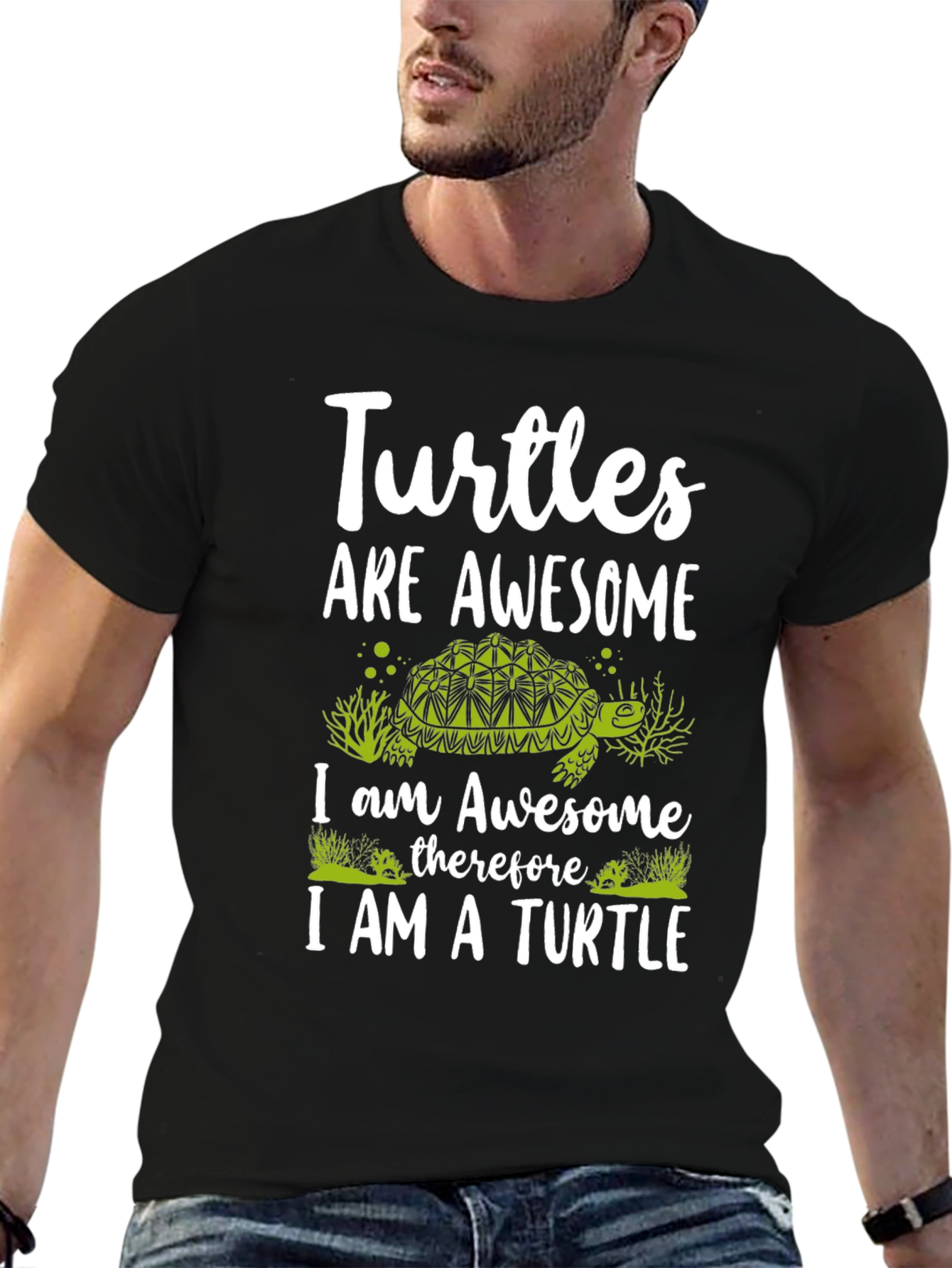 Turtles are Awesome Graphic T-Shirt