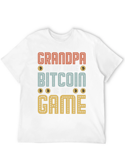 Grandpa Bitcoin Game T-Shirt - Crypto Lover Gift
