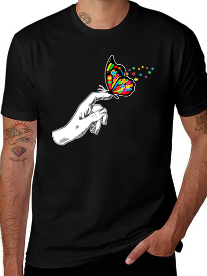 Autism Awareness Butterfly T-Shirt