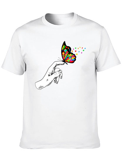 Autism Awareness Butterfly T-Shirt