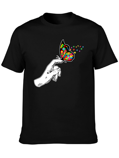 Autism Awareness Butterfly T-Shirt