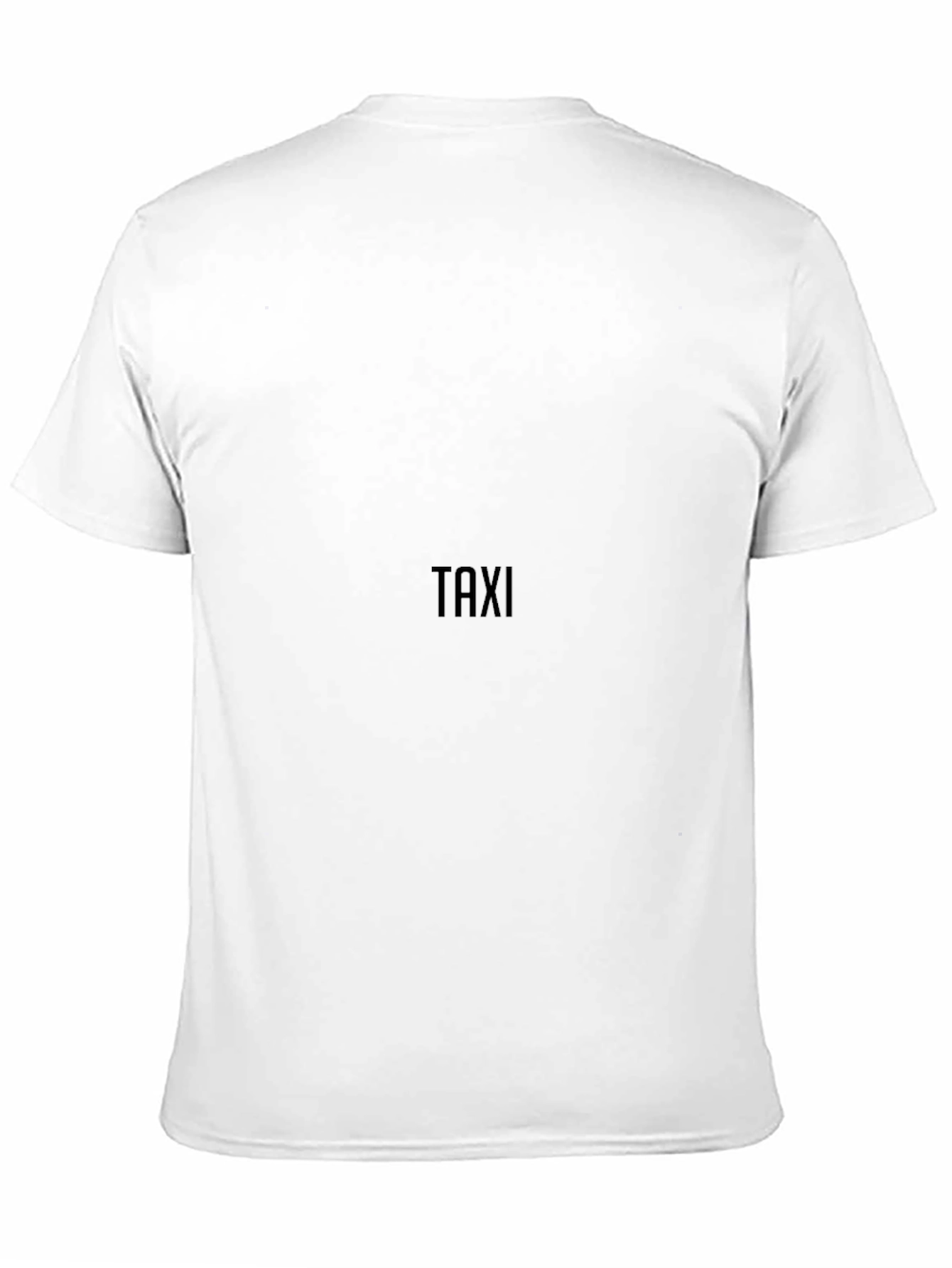Classic Black TAXI Graphic T-Shirt