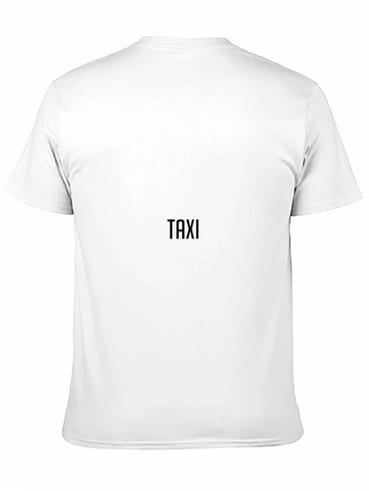 Classic Black TAXI Graphic T-Shirt