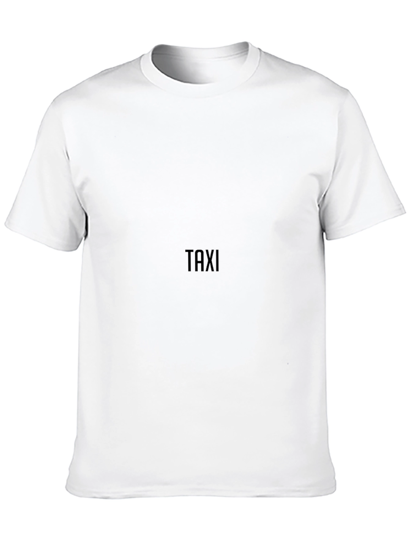Classic Black TAXI Graphic T-Shirt