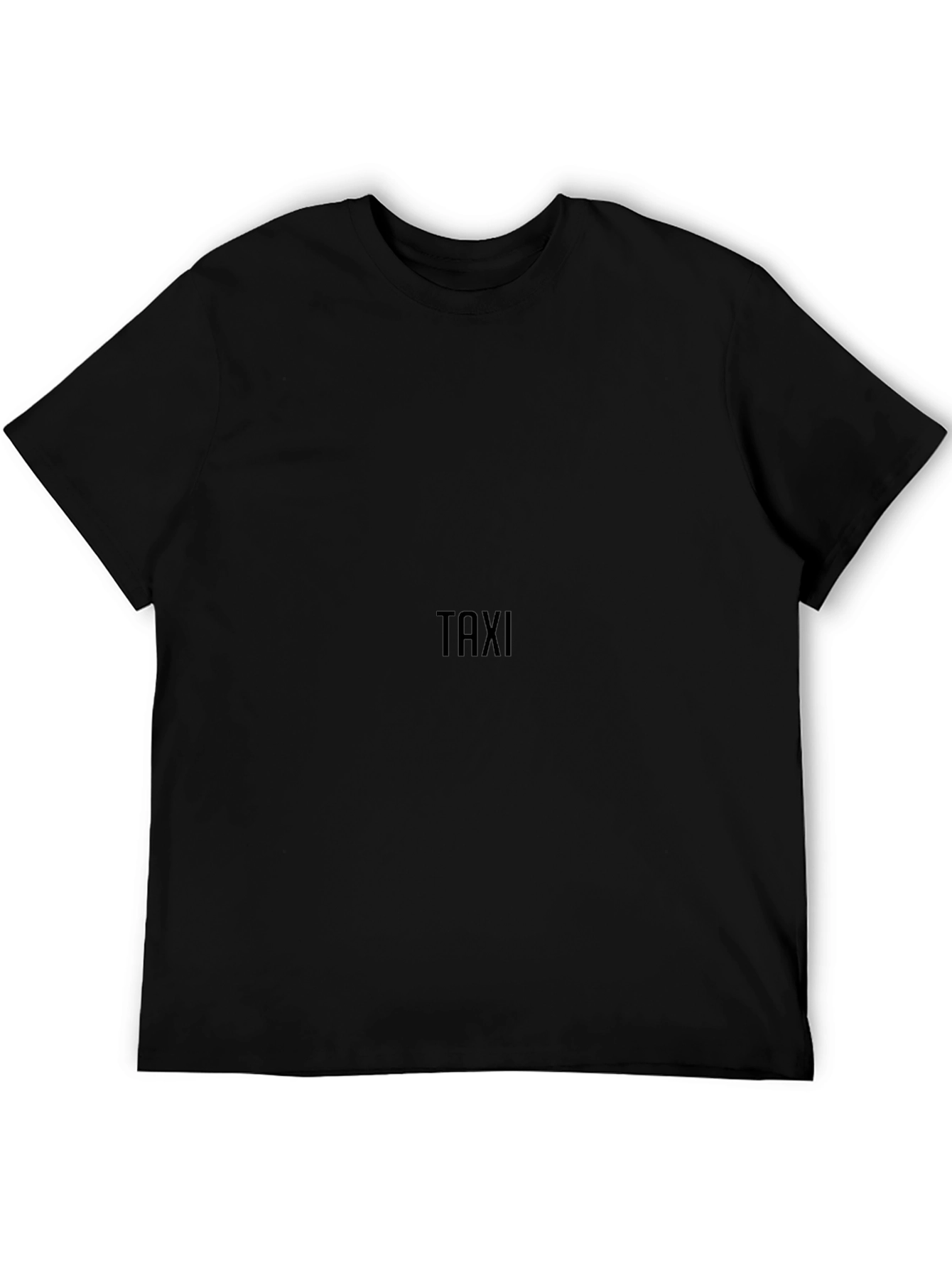 Classic Black TAXI Graphic T-Shirt