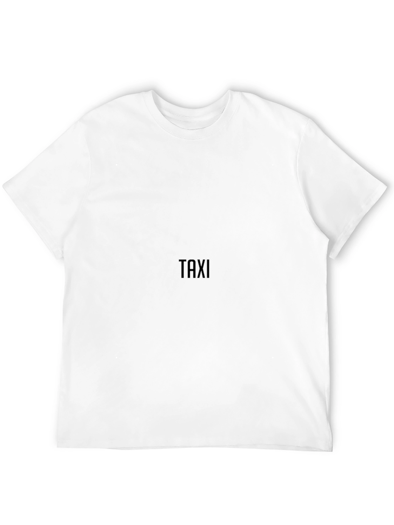 Classic Black TAXI Graphic T-Shirt