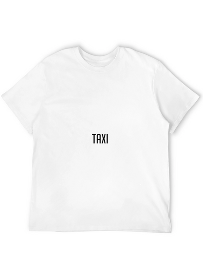Classic Black TAXI Graphic T-Shirt