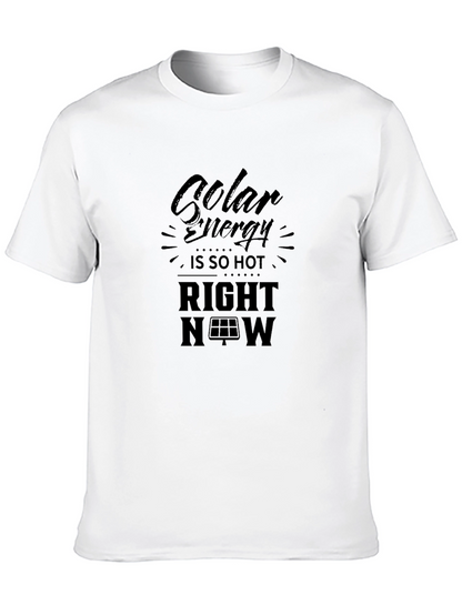 Solar Energy T-Shirt: Eco-Friendly Fashion