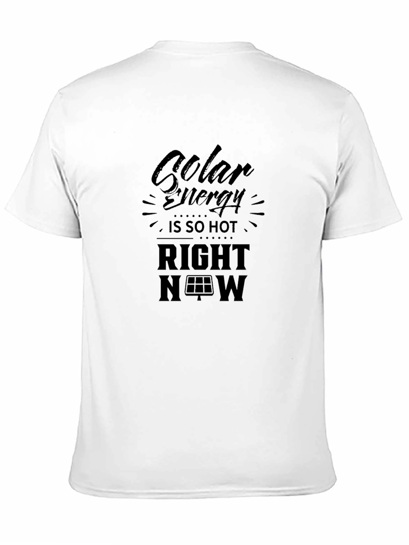 Solar Energy T-Shirt: Eco-Friendly Fashion