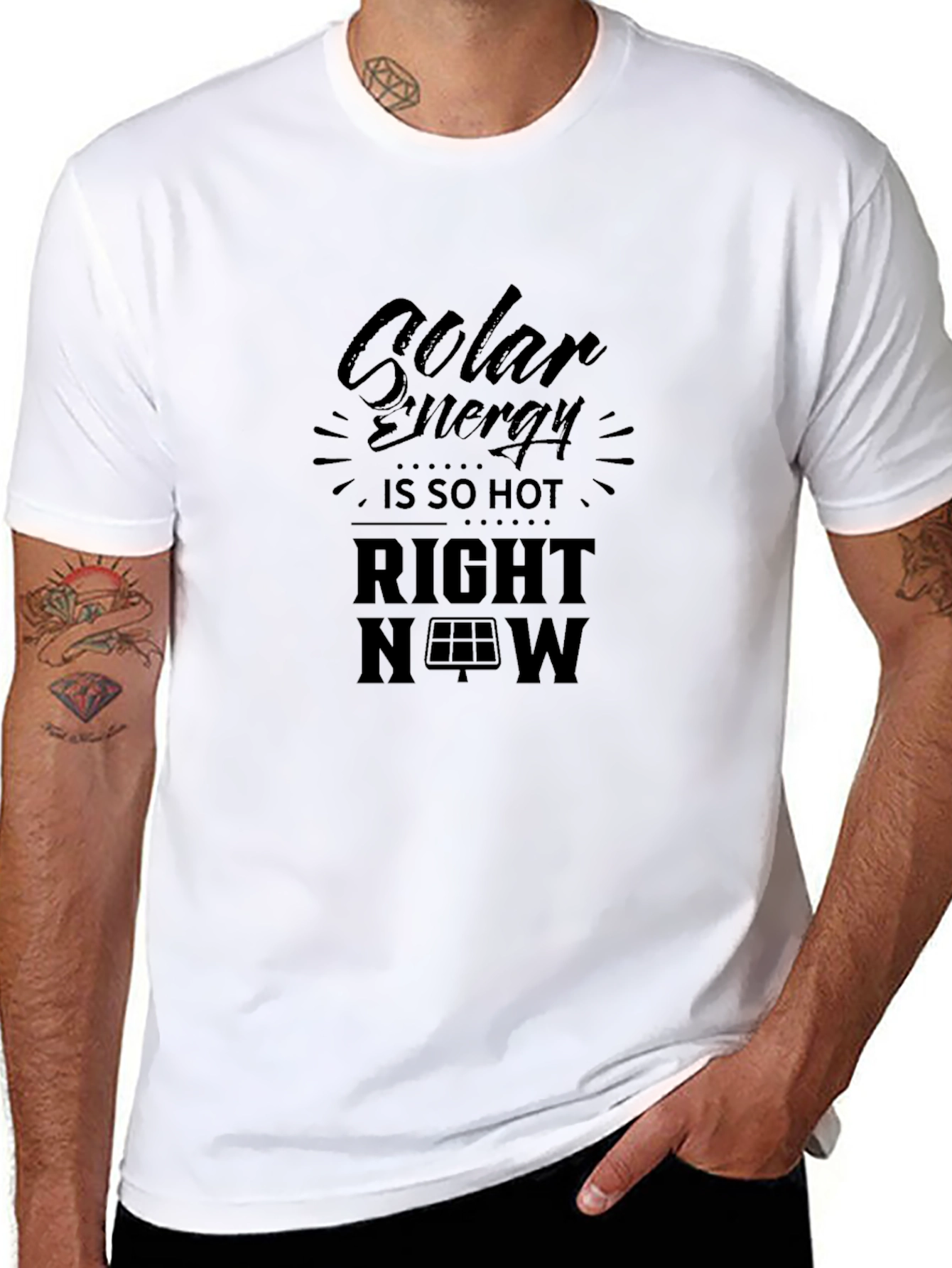 Solar Energy T-Shirt: Eco-Friendly Fashion
