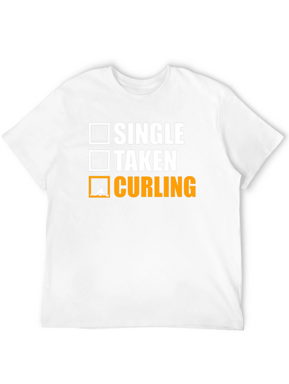 Curling T-Shirt - Single Taken Curling Tee