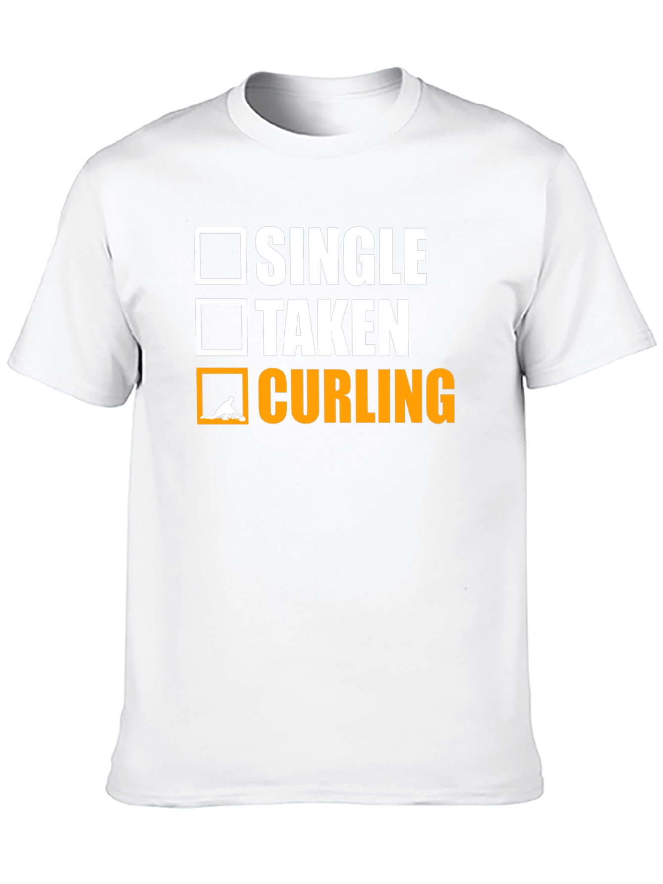 Curling T-Shirt - Single Taken Curling Tee