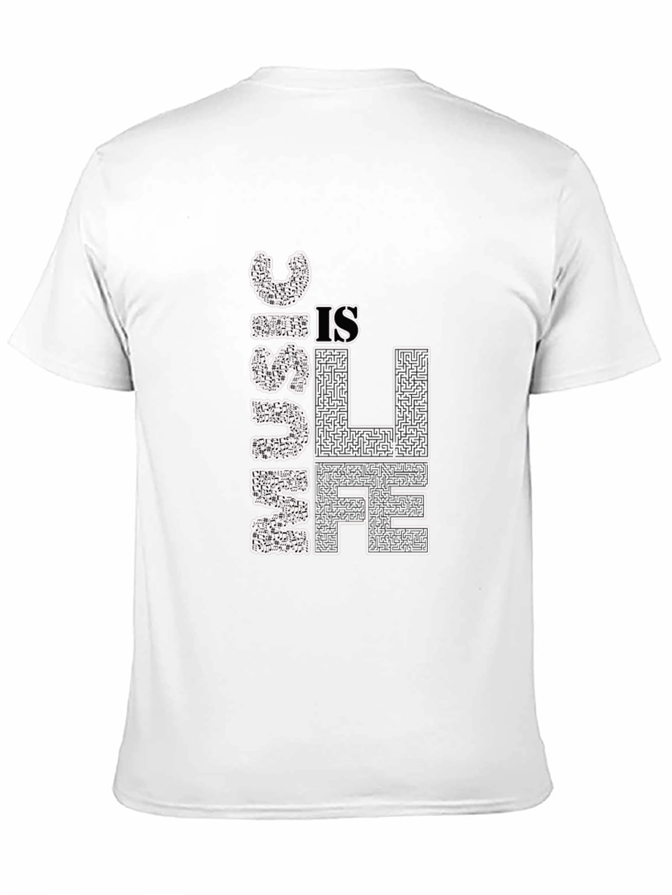 Music is Life Graphic Tee - Black Cotton T-Shirt