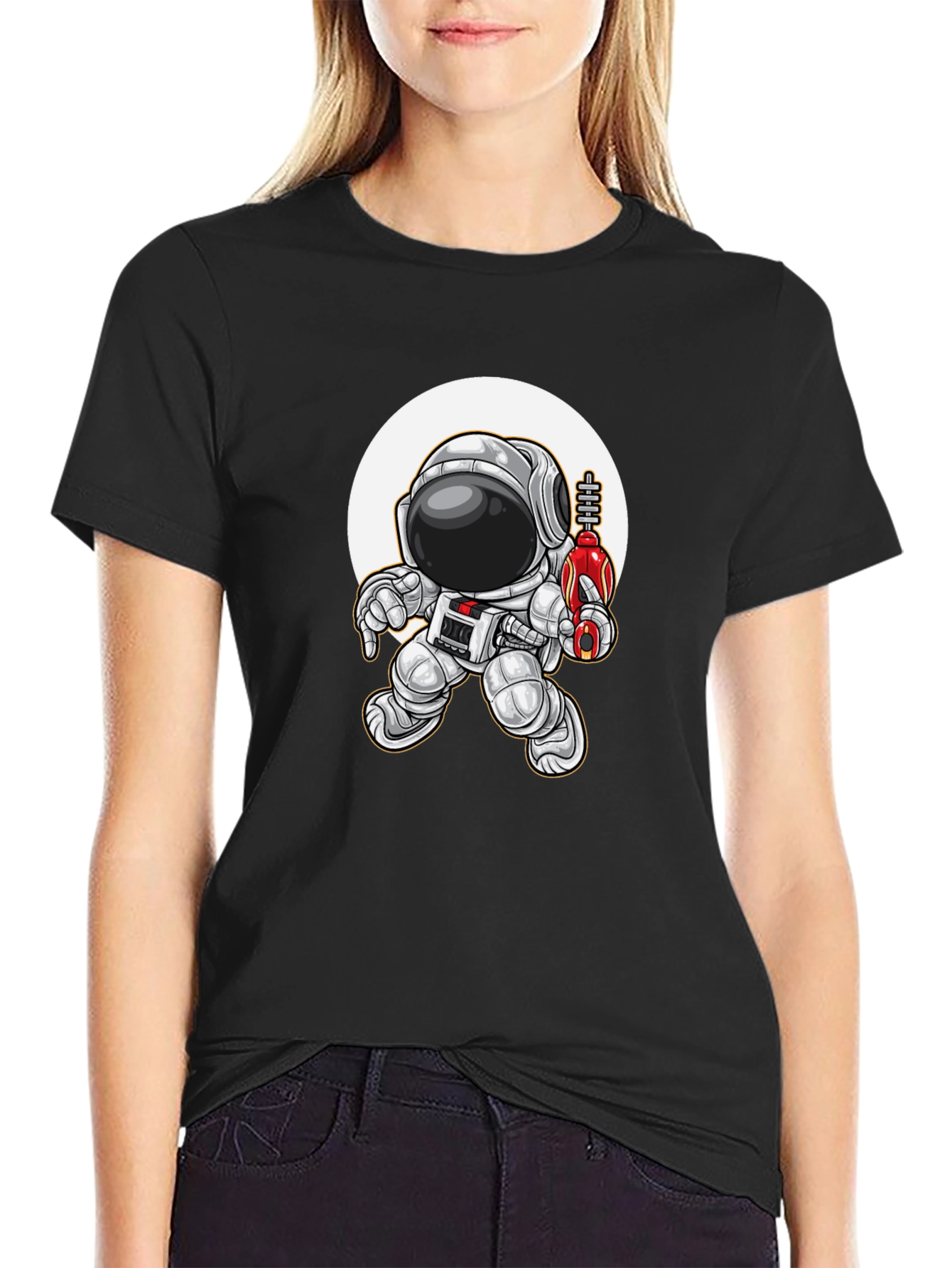 Astronaut Graphic Tee - Space Explorer T-Shirt