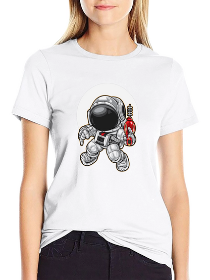 Astronaut Graphic Tee - Space Explorer T-Shirt