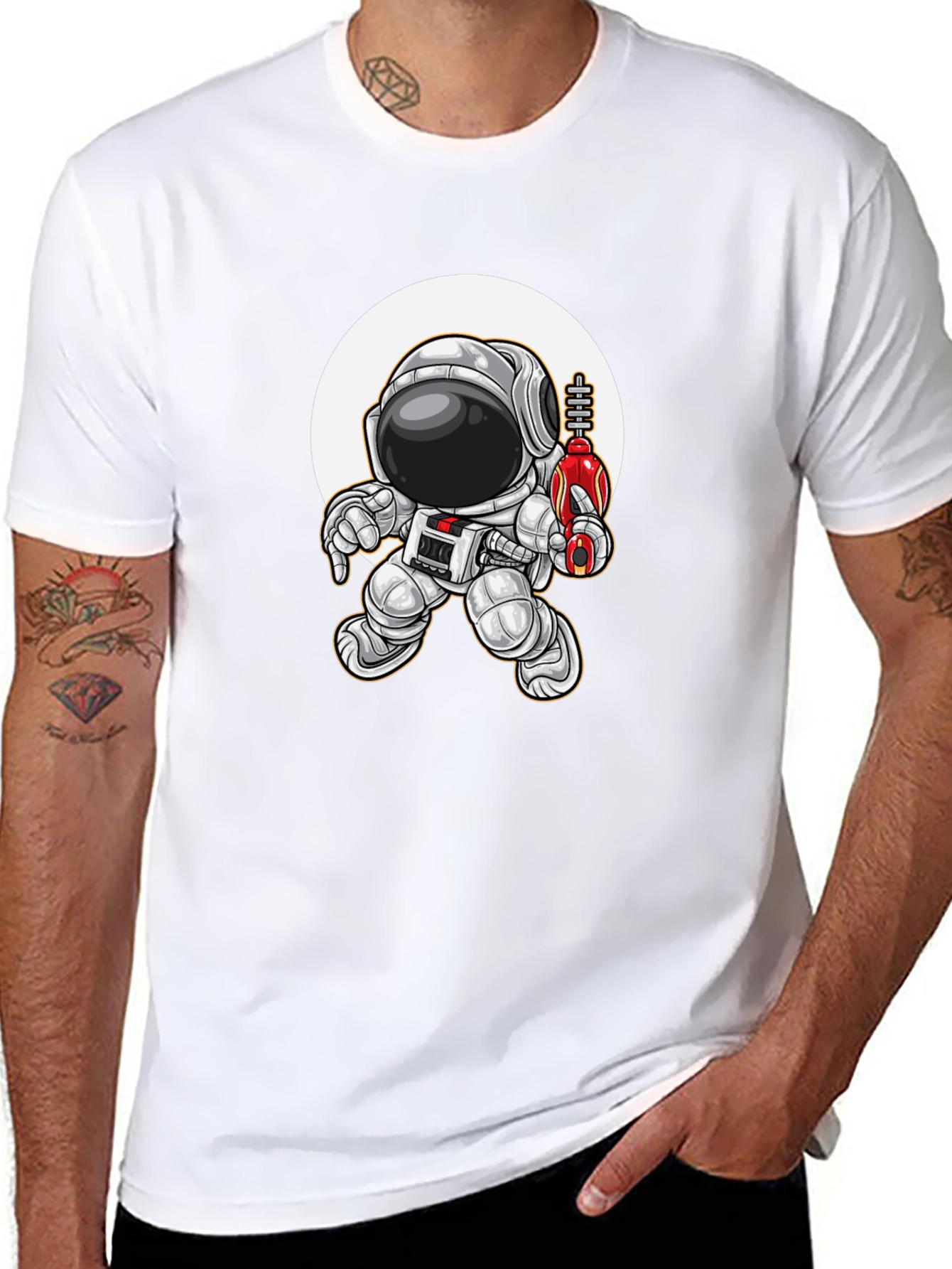 Astronaut Graphic Tee - Space Explorer T-Shirt