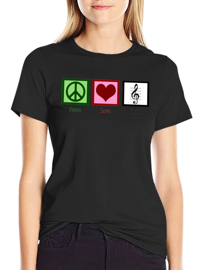 Peace Love Choir Graphic T-Shirt