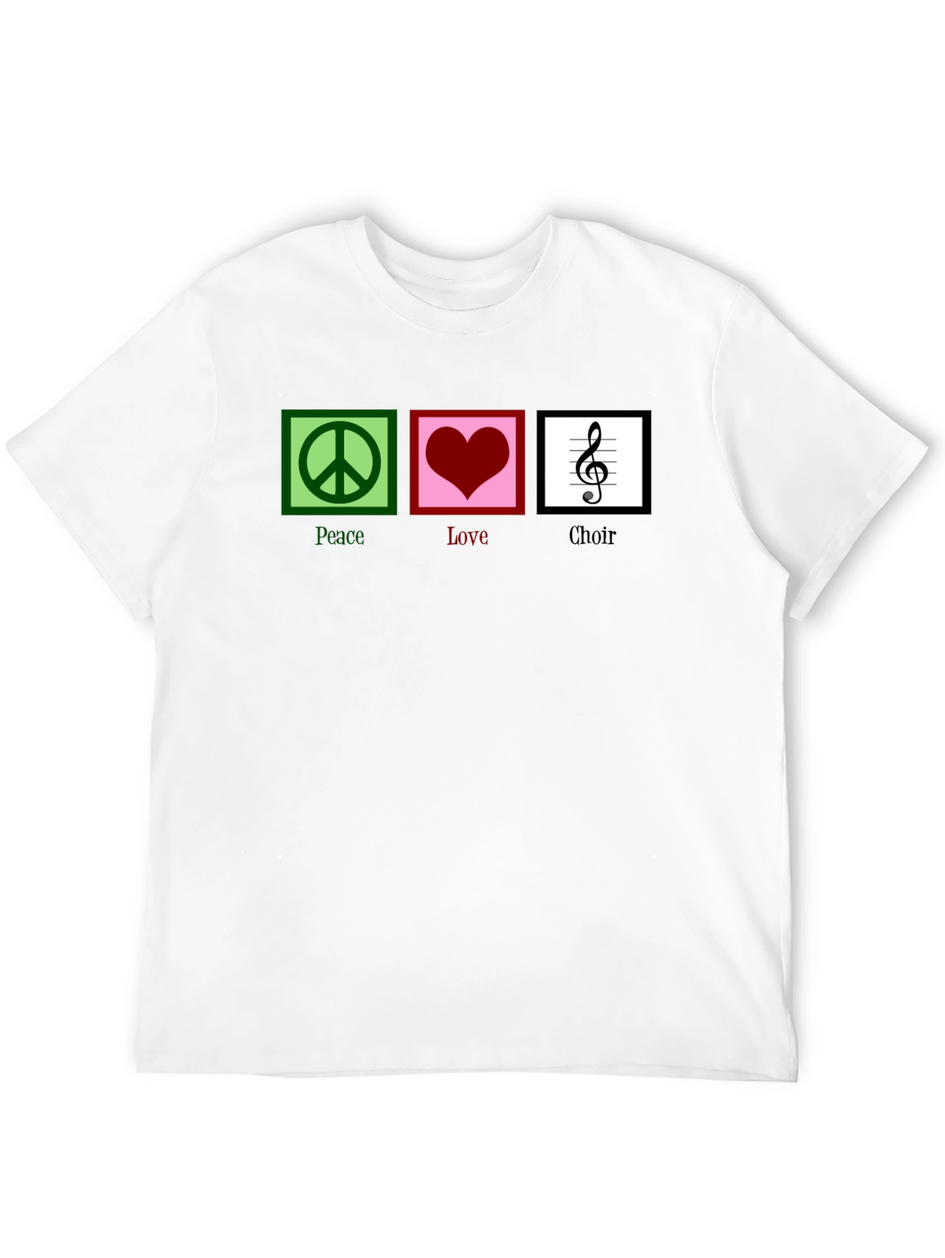 Peace Love Choir Graphic T-Shirt
