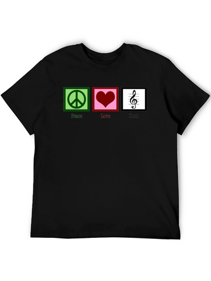 Peace Love Choir Graphic T-Shirt