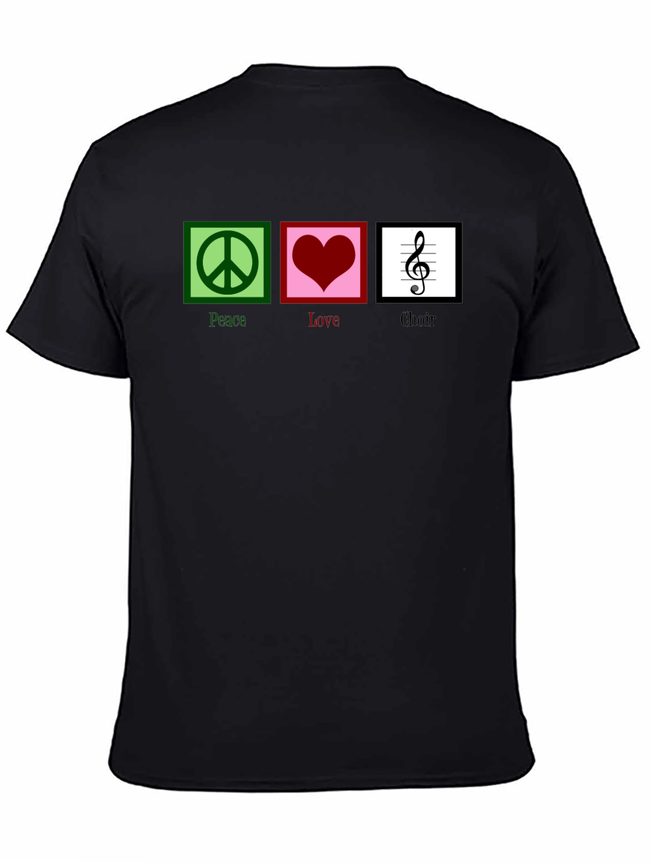 Peace Love Choir Graphic T-Shirt