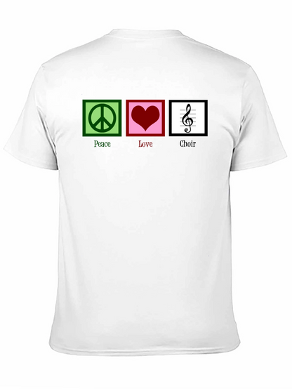 Peace Love Choir Graphic T-Shirt