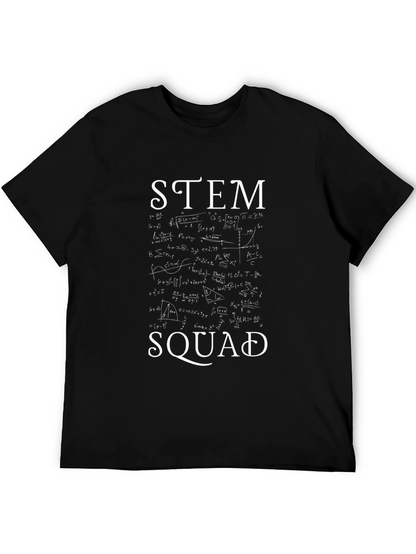STEM Squad T-Shirt - Science Math Equations Design