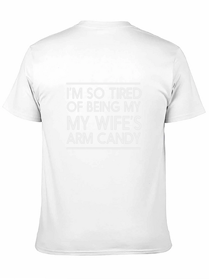 Funny Arm Candy Graphic Tee for Men