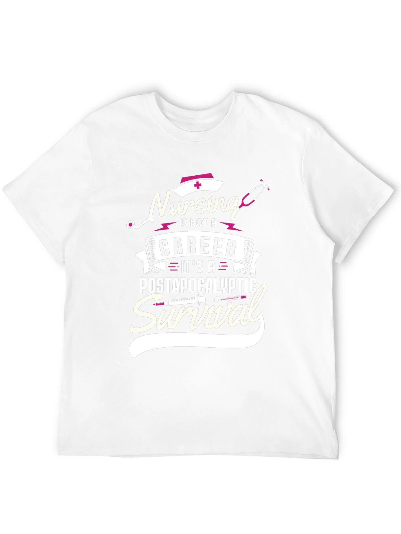 Nursing Survival T-Shirt - Post-Apocalyptic Nurse Tee