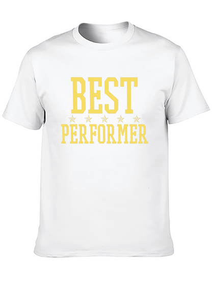 Best Performer Graphic T-Shirt - Black Tee