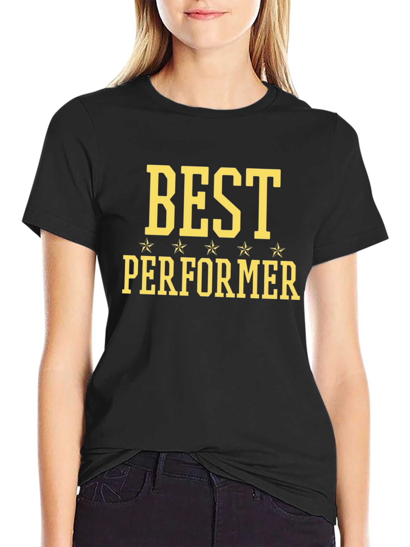 Best Performer Graphic T-Shirt - Black Tee