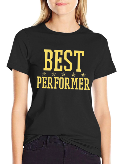 Best Performer Graphic T-Shirt - Black Tee