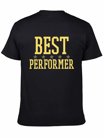 Best Performer Graphic T-Shirt - Black Tee