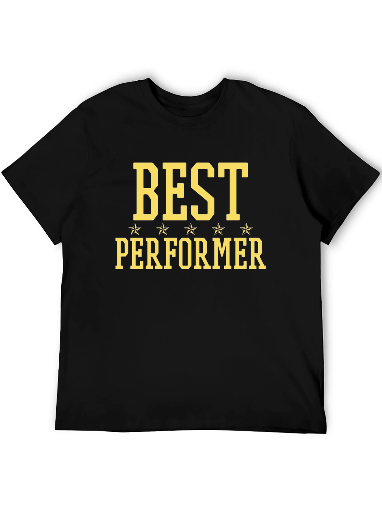 Best Performer Graphic T-Shirt - Black Tee