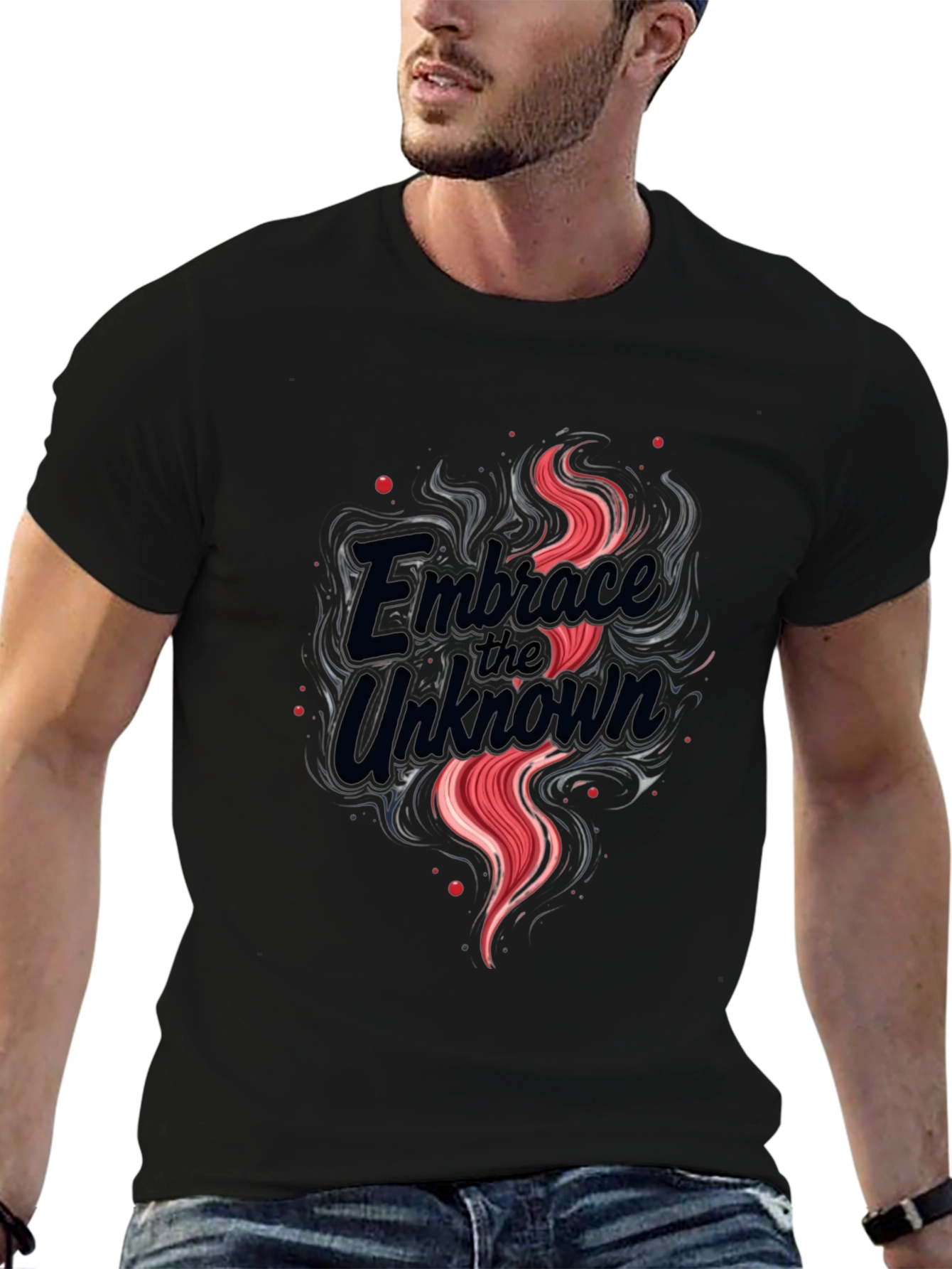 Embrace the Unknown Graphic T-Shirt - Premium Comfort