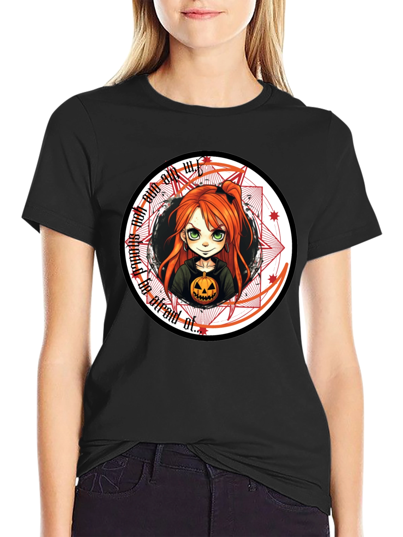 Halloween Witchy Girl T-Shirt: Spooky & Stylish