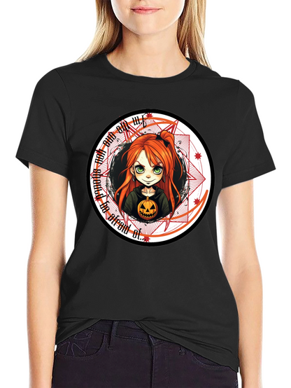 Halloween Witchy Girl T-Shirt: Spooky & Stylish