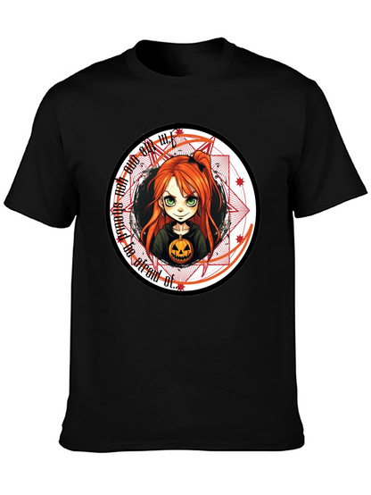 Halloween Witchy Girl T-Shirt: Spooky & Stylish