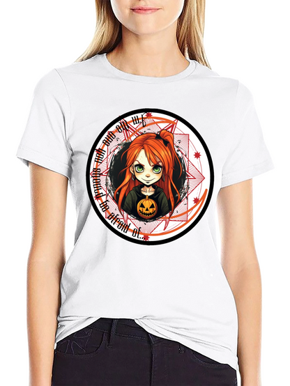 Halloween Witchy Girl T-Shirt: Spooky & Stylish