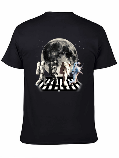 Astronaut Abbey Road Moon Graphic T-Shirt